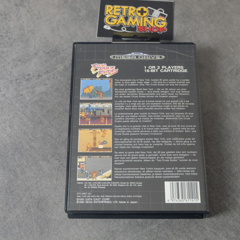 Two Crude Dudes SEGA