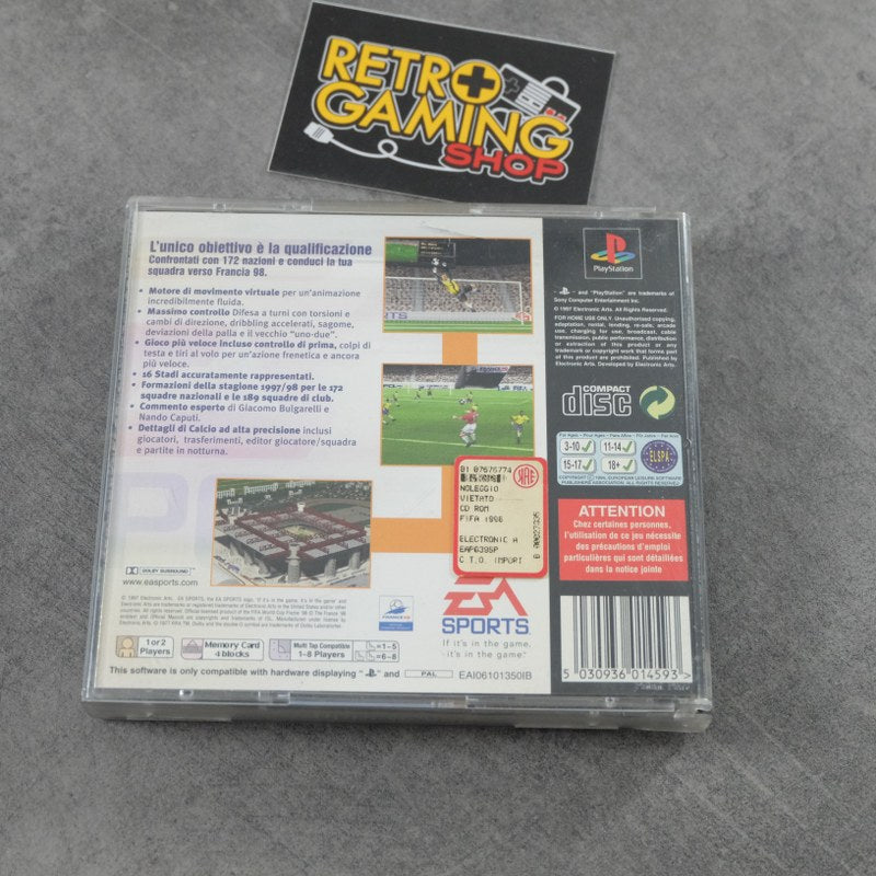 Fifa Road to World Cup 98 Sony