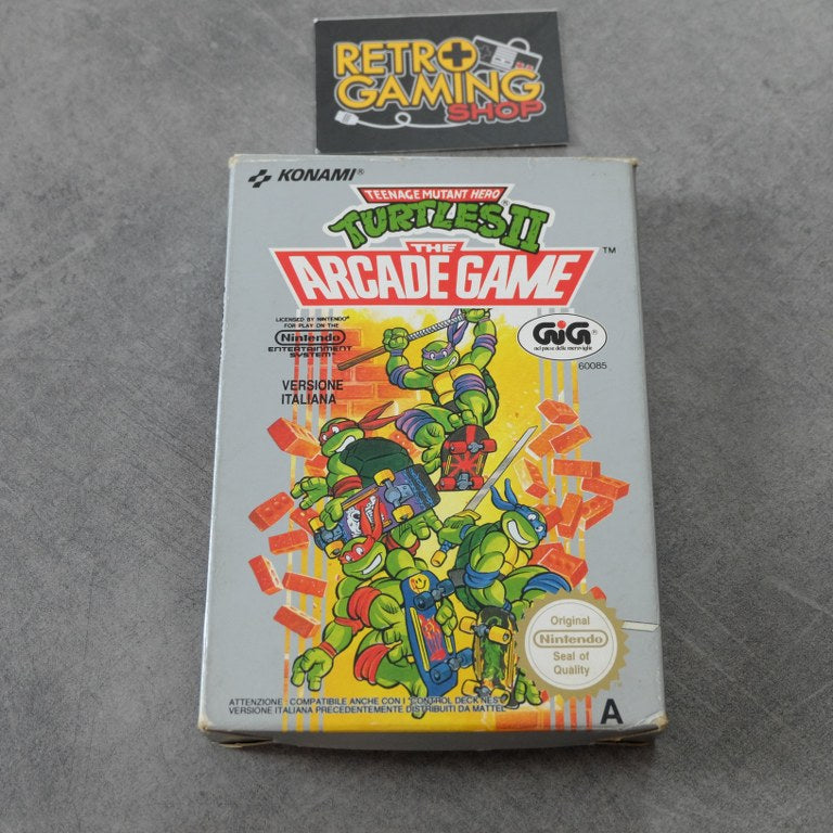 Turtles II 2 the Arcade Game GIG Nintendo