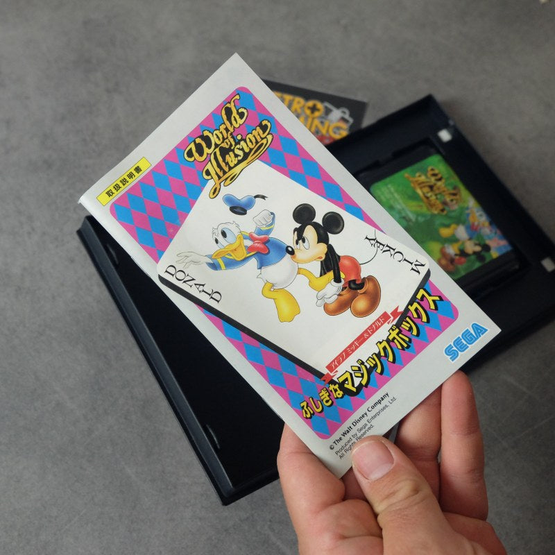 World Of Illusion Fushigina Magic Box SEGA