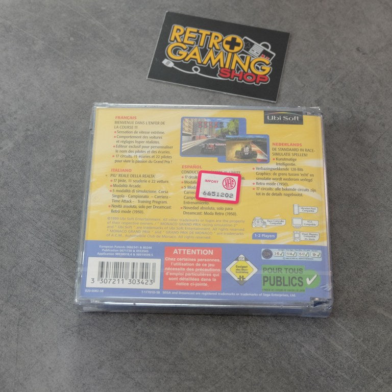 Monaco Grand Prix Racing Simulation 2 Nuovo SEGA