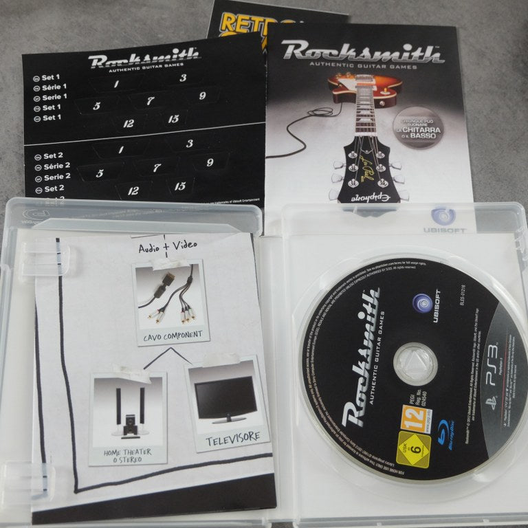 Rocksmith Authentic Guitar Games Sony