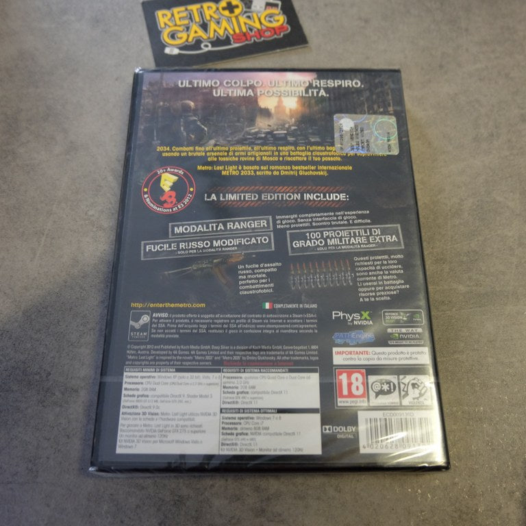 Metro Last Light Limited Edition Nuovo Microsoft