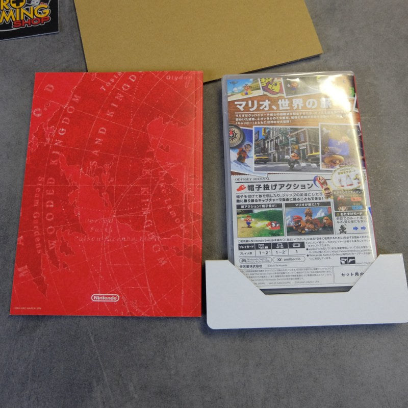 Super Mario Odyssey + Guidebook Jap Nintendo