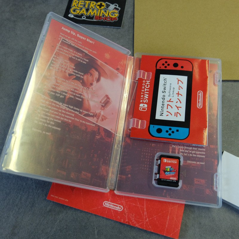 Super Mario Odyssey + Guidebook Jap Nintendo