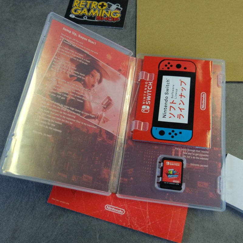Super Mario Odyssey + Guidebook Jap
