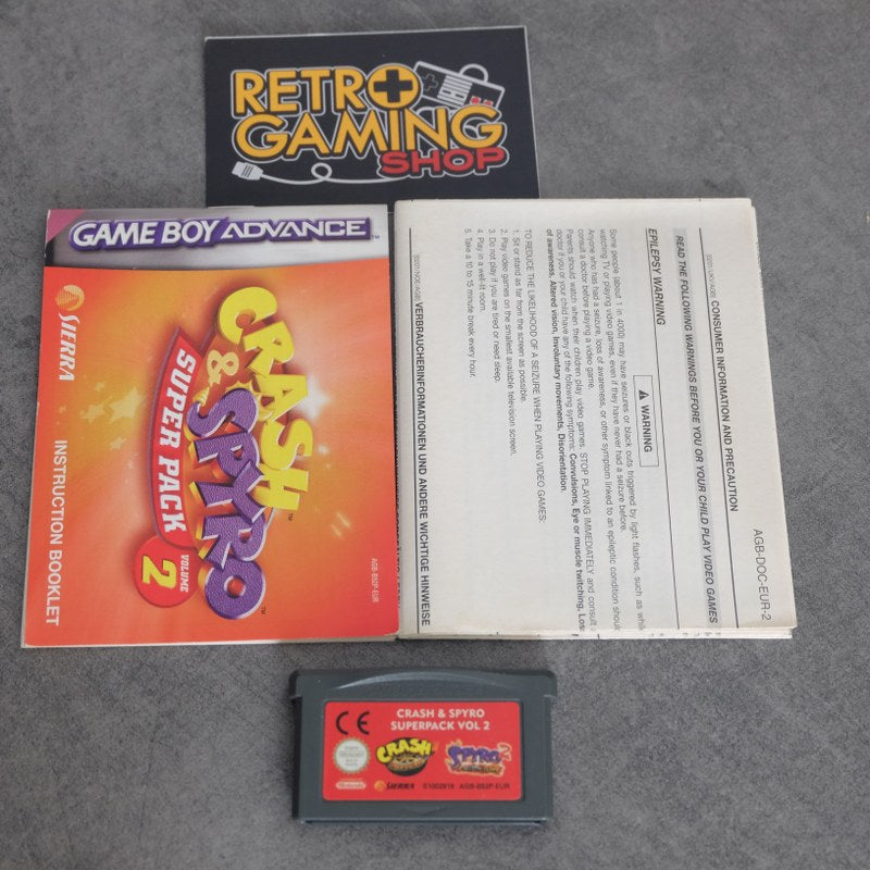 Crash & Spyro Super Pack Vol. 2 Nintendo