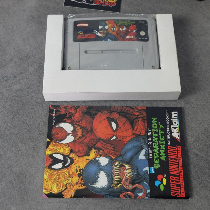 Venom Spiderman Separation Anxiety Nintendo