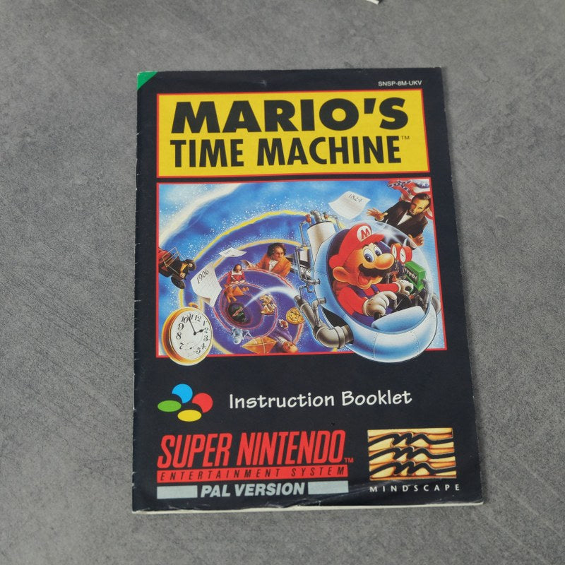 Mario's Time Machine Mario Discovery Series Nintendo
