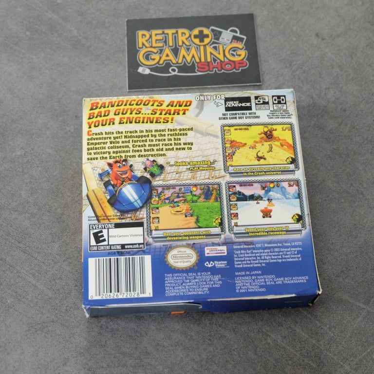 Crash Nitro Kart Nintendo