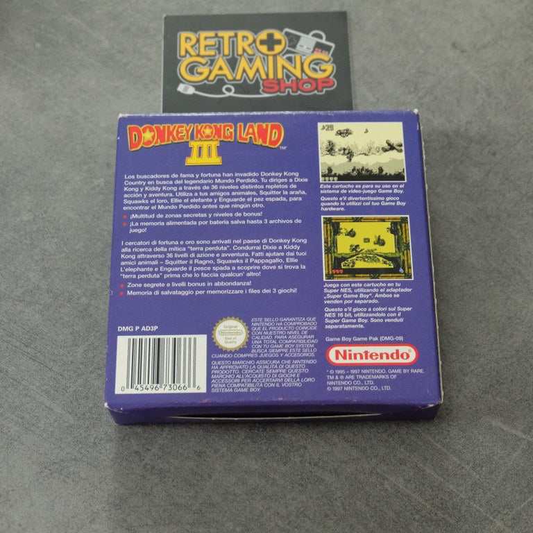 Donkey Kong Land 3 Nintendo