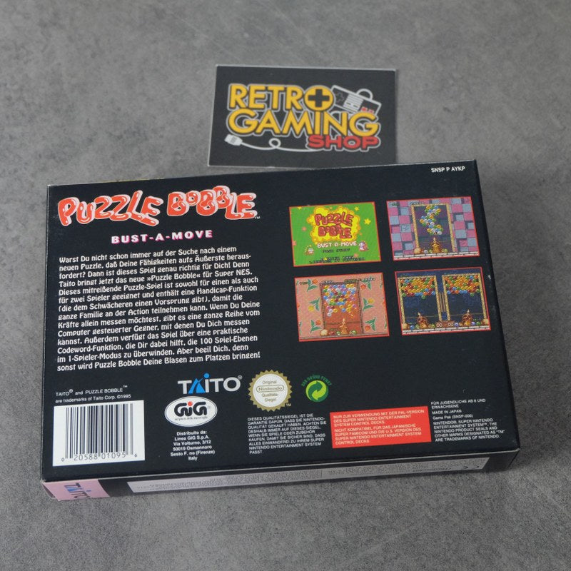 Puzzle Bobble Bust a Move Nintendo