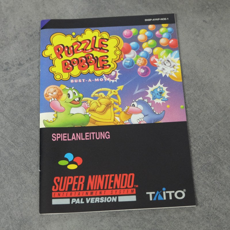 Puzzle Bobble Bust a Move Nintendo