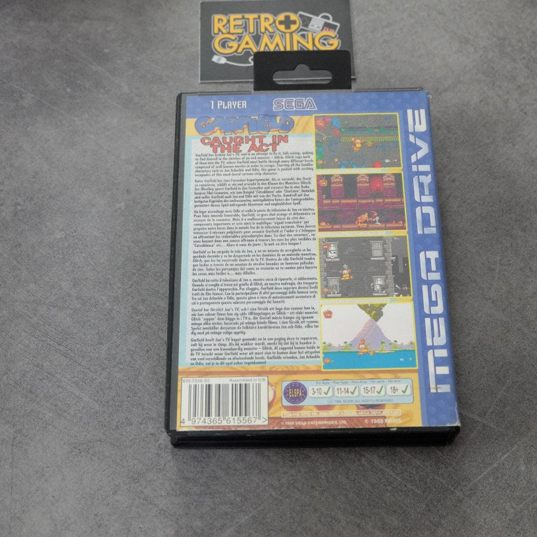 Garfield Caught in the Act SEGA