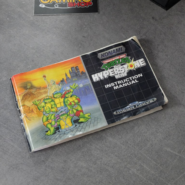 Teenage Mutant Ninja Turtles the Hyperstone Heist SEGA