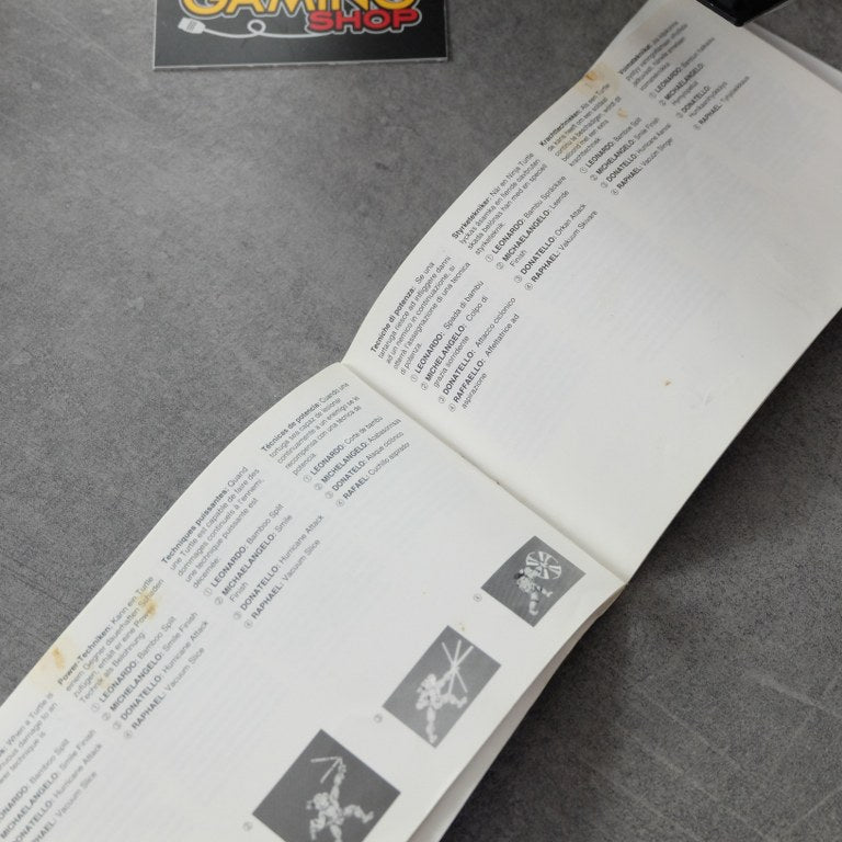 Teenage Mutant Ninja Turtles the Hyperstone Heist SEGA