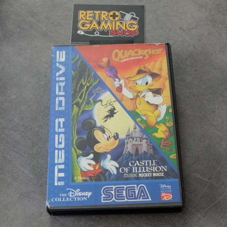 Quackshot Starring Donald Duck / Castle Of Illusion Starring Mickey Mouse SEGA