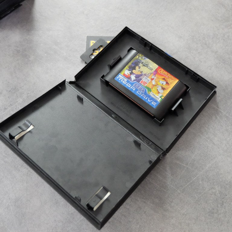 Quackshot Starring Donald Duck / Castle Of Illusion Starring Mickey Mouse SEGA