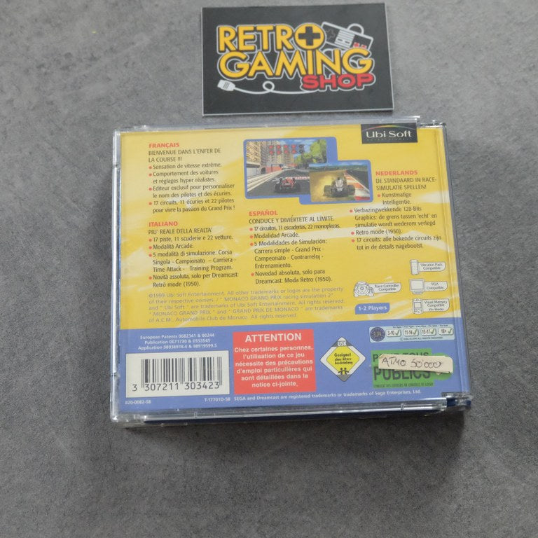 Monaco Grand Prix Simulation 2 SEGA