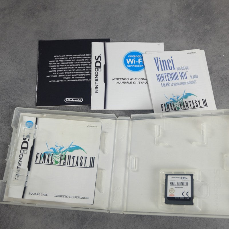 Final Fantasy 3 III Nintendo