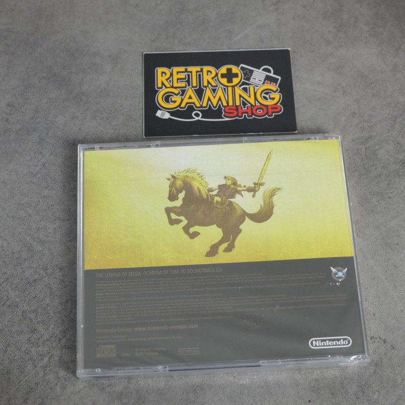 The Legend of Zelda Ocarina of Time 3D Soundtrack CD Nuovo Nintendo