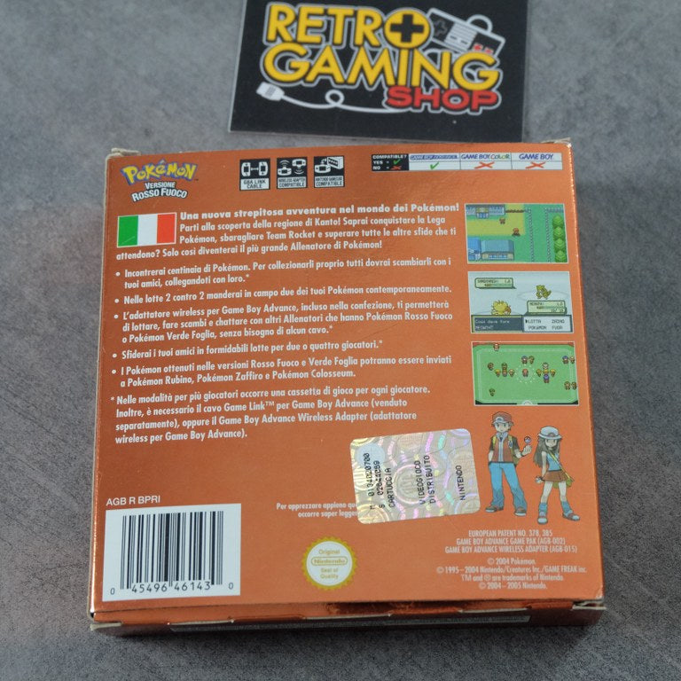 Pokemon Versione Rosso Fuoco Nintendo