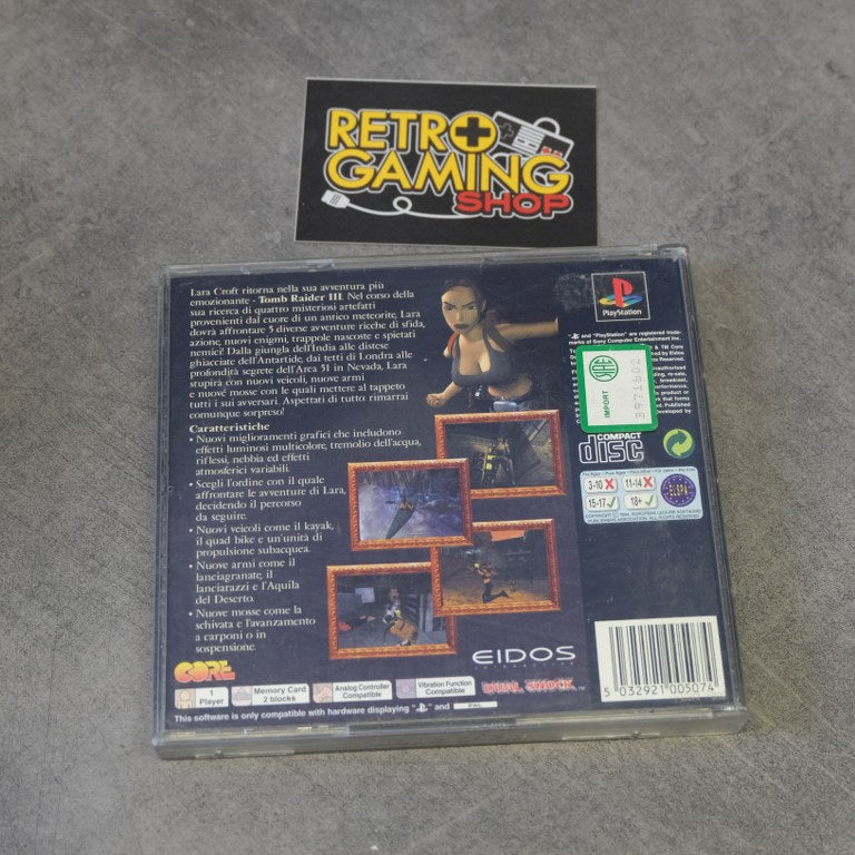 Tomb Raider 3 Adventures Of Lara Croft Sony