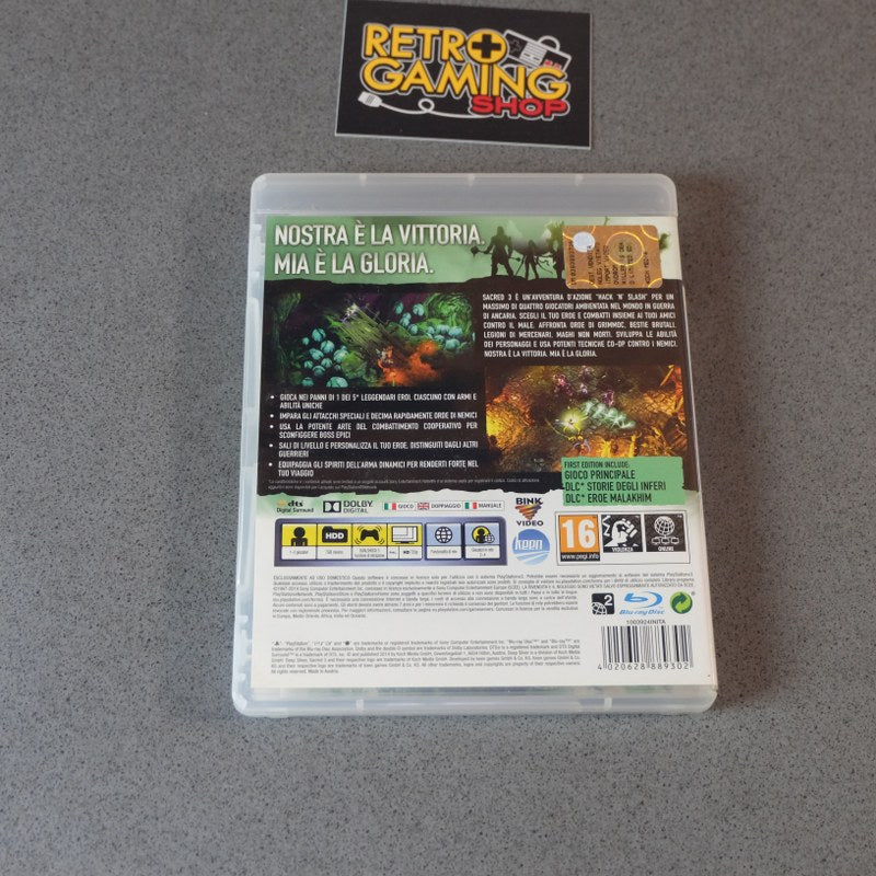 Sacred First Edition Sony