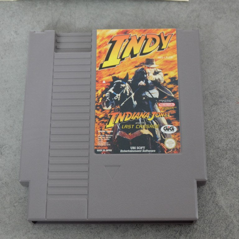 Indy: Indiana Jones and the Last Crusade Gig Nintendo