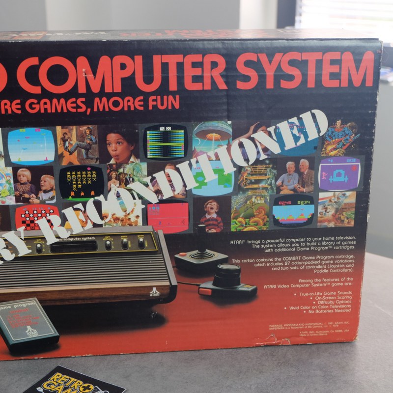 Atari CX-2600 Factory Reconditioned USA Atari