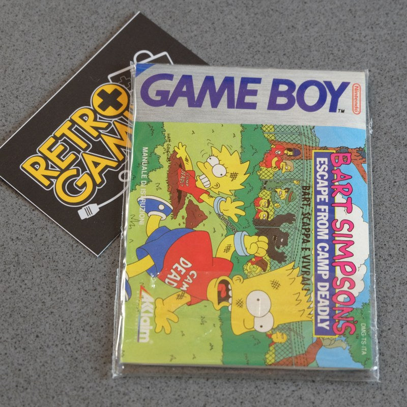 Bart Simpson's Escape from Camp Deadly Bart, Scappa E Vivrai! Mattel