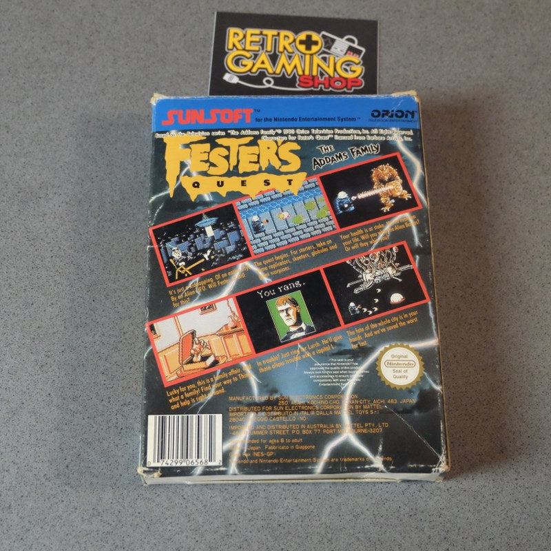 Fester’s Quest Nintendo