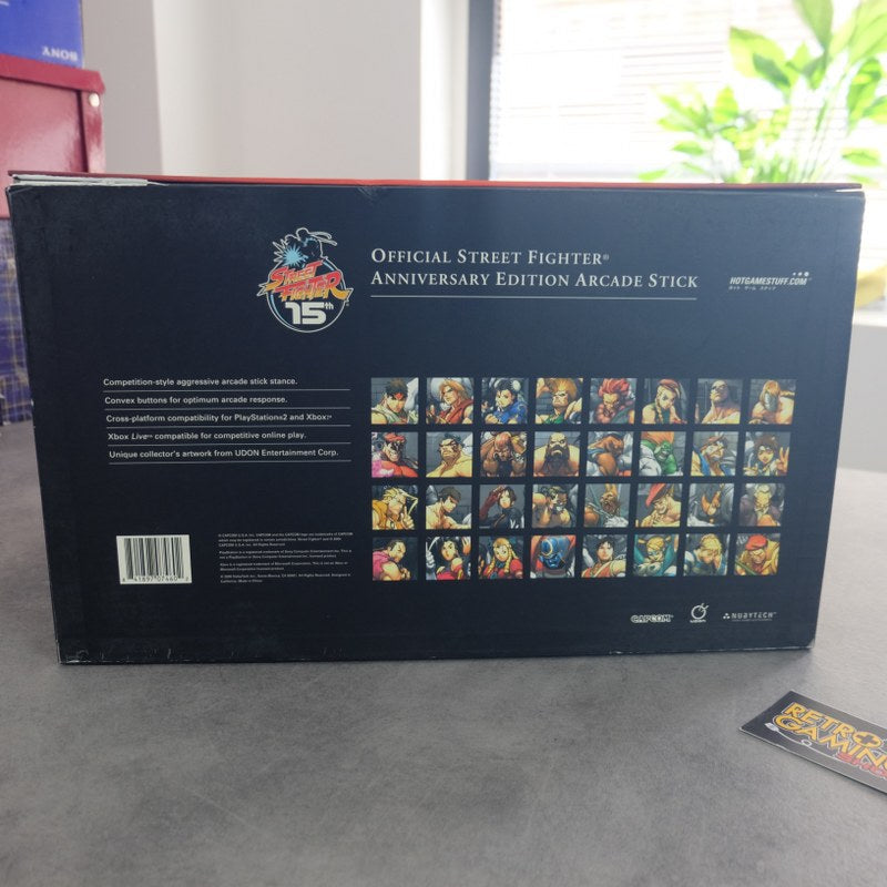 Official Street Fighter 15th Anniversary Edition Arcade Stick Nintendo