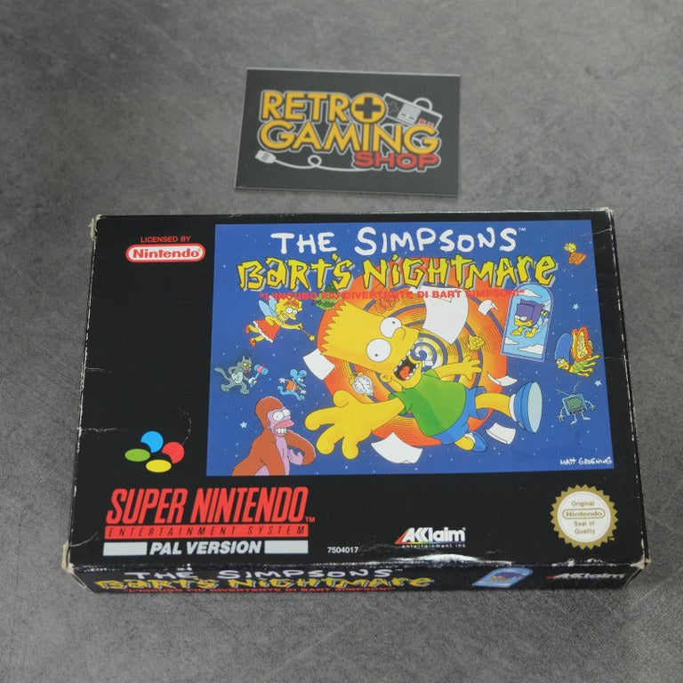 The Simpson's Bart's Nightmare Nintendo