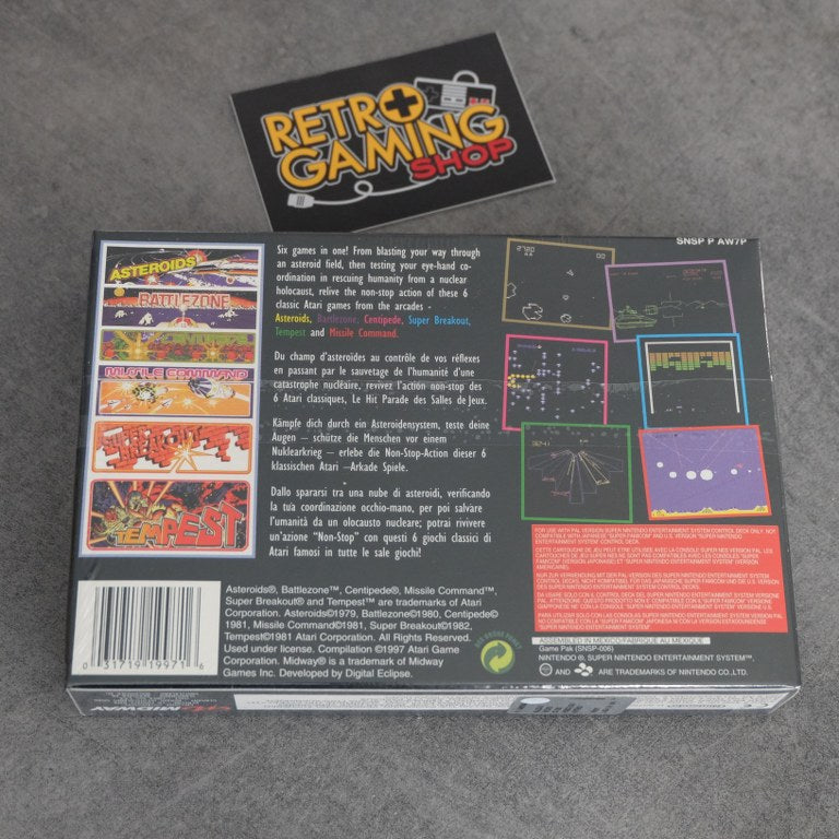 Arcade's Greatest Hits The Atari Collection 1 Nuovo Nintendo