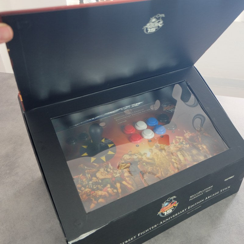 Official Street Fighter 15th Anniversary Edition Arcade Stick Nintendo