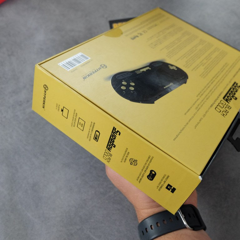 Supaboy Black Gold Hyperkin Nuovo Nintendo