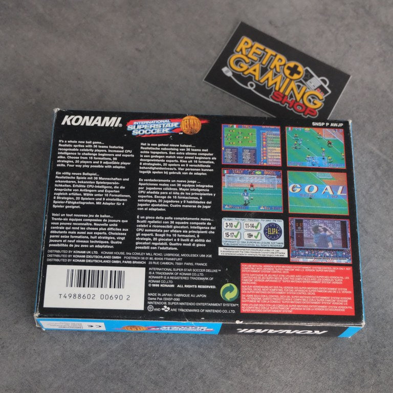 ISS Pro Deluxe Nintendo