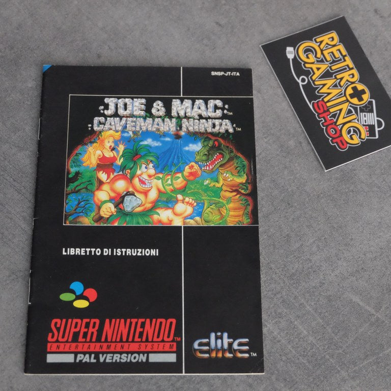 Joe & Mac Caveman Ninja Nintendo