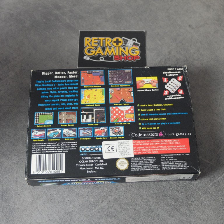 MIcromachines 2 Turbo Tournament Nintendo