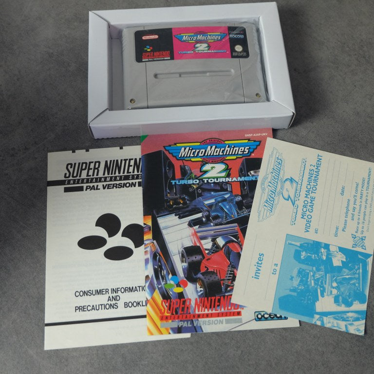 MIcromachines 2 Turbo Tournament Nintendo
