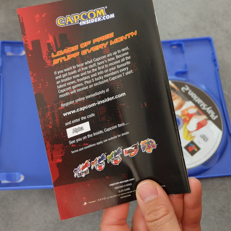 Street Fighter Alpha Anthology Sony