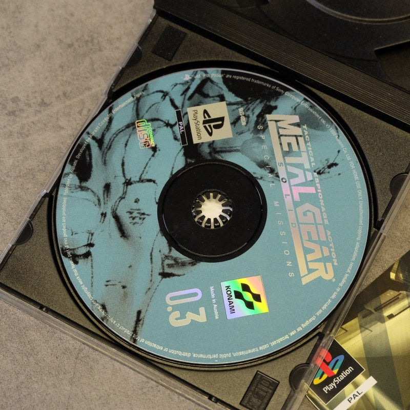 Metal Gear Solid Special Missions Sony