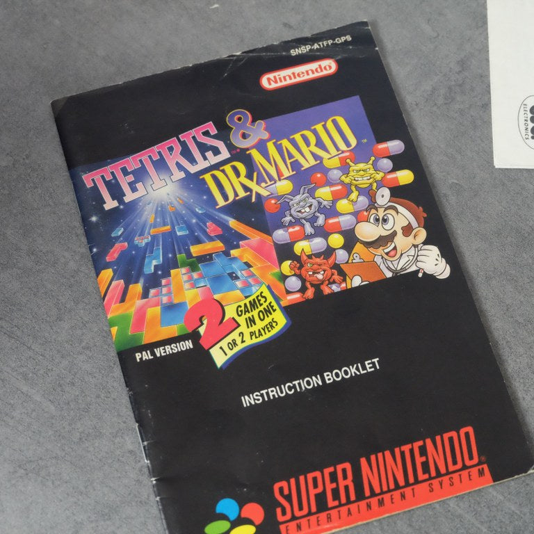 Tetris & Dr Mario Nintendo