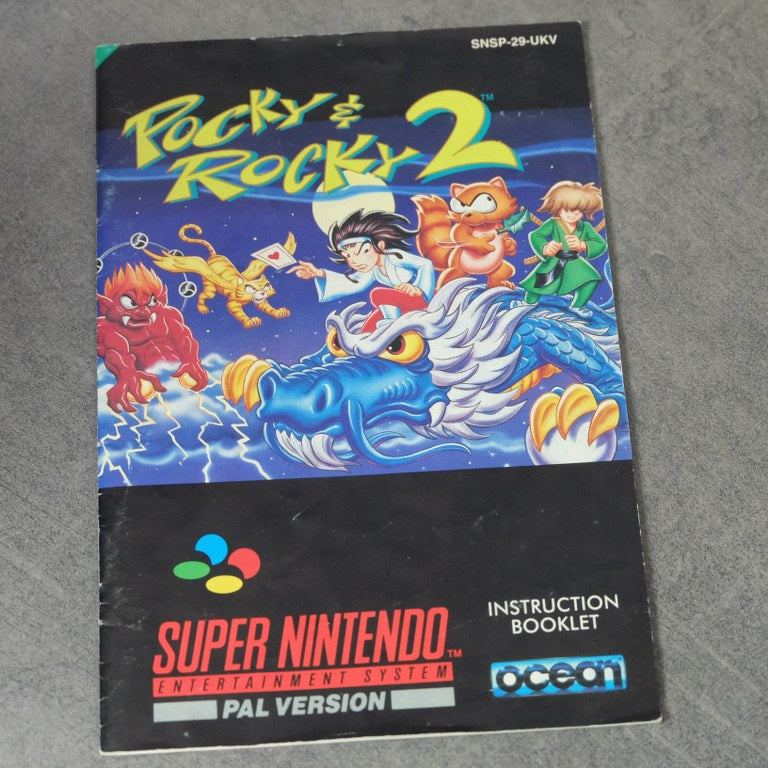 Pocky & Rocky 2 Nintendo