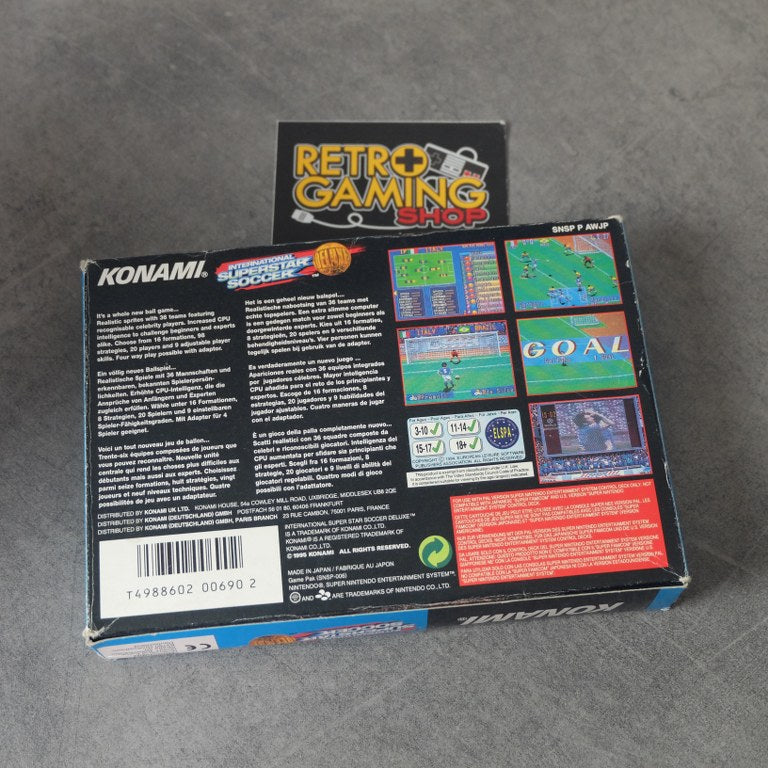 ISS Pro Deluxe Nintendo