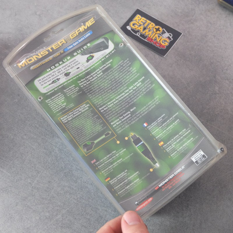 Monster Cable Fiber Optic Audio Cable Microsoft