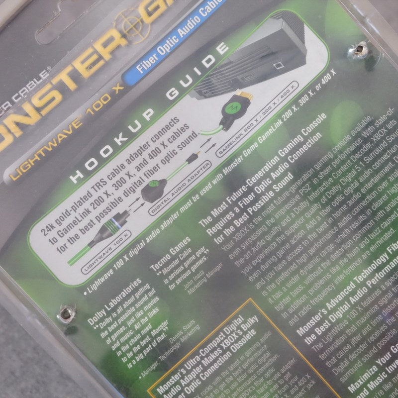 Monster Cable Fiber Optic Audio Cable Microsoft