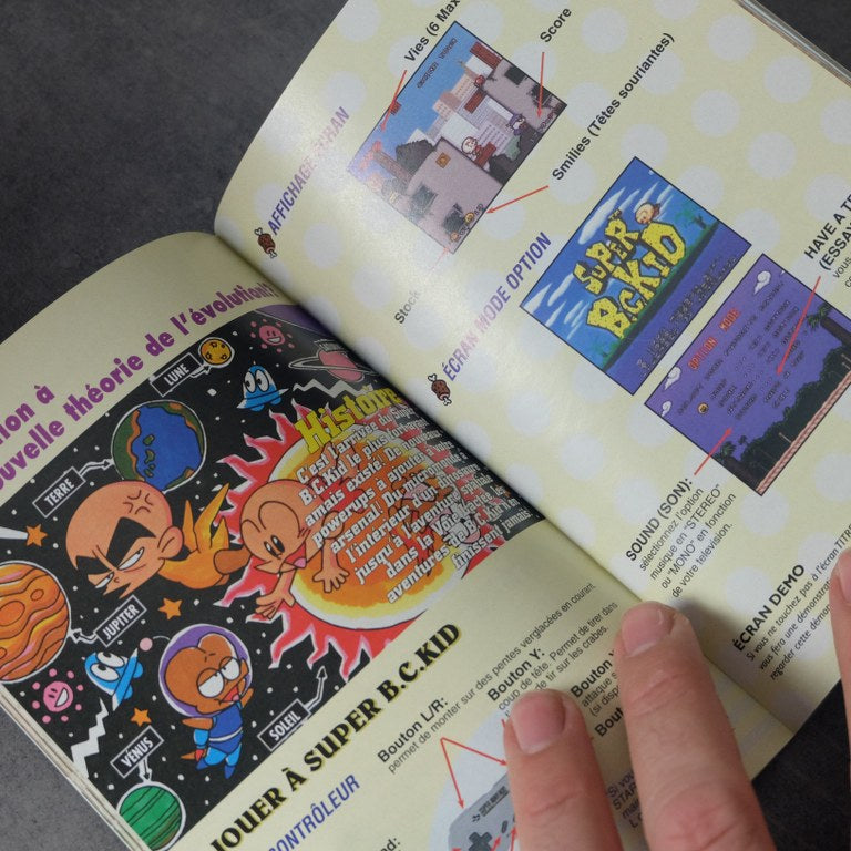 Super B.C. Kid Nintendo