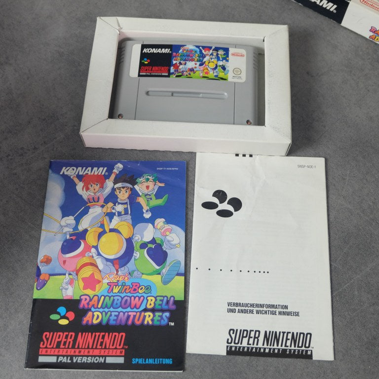Pop 'N Twinbee Rainbow Bell Adventures Nintendo